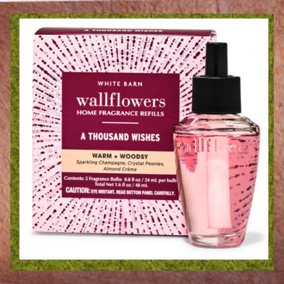 Wallflowers Refills 2-Pack -Division- Bath & Body Works - A Thousand Wishes - Picture 1 of 1